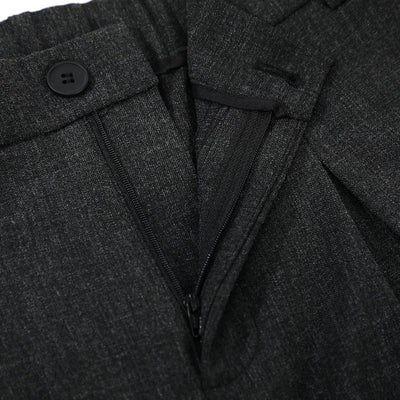 Vintage Draped Pleated Bermuda Shorts