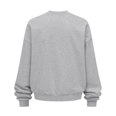Brushed Fleece Soft Crewneck Pullover Sweatshirt