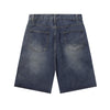 Cartoon Food Embroidery Fun Streetwear Denim Shorts