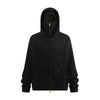 Unisex Full-Zip Fleece Layered Hood Hoodie