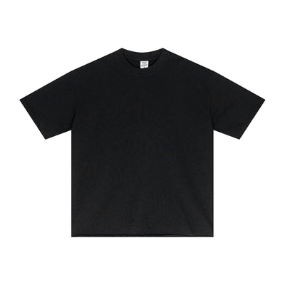 Heavyweight Washed Raw Edge Tee 275gsm