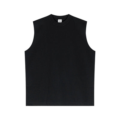 Quick Dry Raw Edge Muscle Tank 210gsm