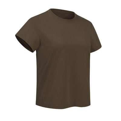 Classic Crew Neck Comfortable Versatile Everyday Tee