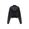 Detachable Hood Double Slider Fleece Hoodie