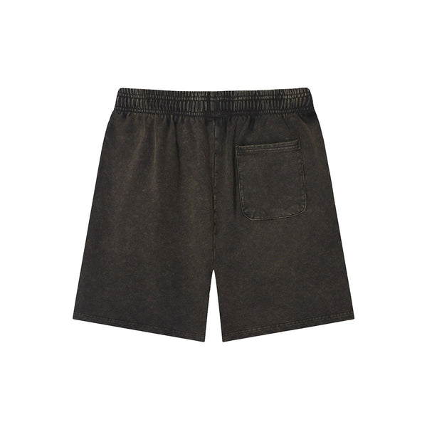Vintage Washed Relaxed Fit Casual Sweat Shorts