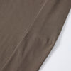 Curved Seam Straight Leg Casual Street Trousers