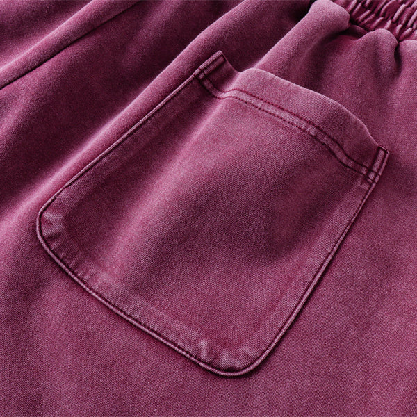 Casual Streetwear Washed Distressed Air Mamba Shorts