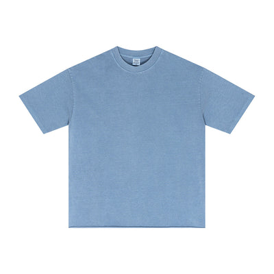 Heavyweight Washed Raw Edge Tee 275gsm