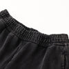 Stone-Wash Side Seam Distressed Sweatpants