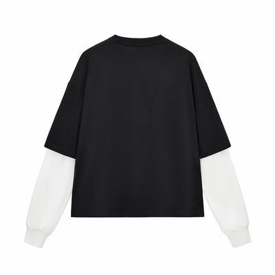 Boxy Fit Two-Layer Sleeve T-Shirt 8.4oz