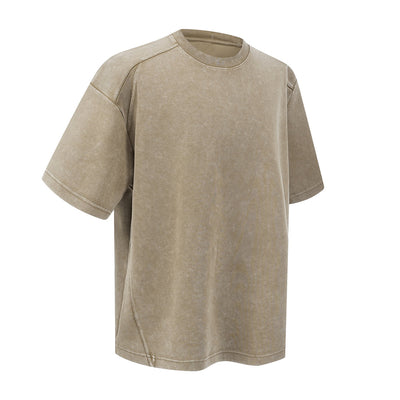Washed Distressed Air Mamba Cotton Short Sleeve