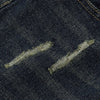 Straight Leg Distressed Denim Jeans