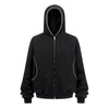 Special Stitch Bound Seam Zip Up Hoodie