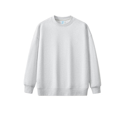Oversized Stone Wash Fleece Sweatshirt