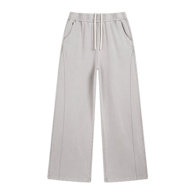 Destroyed Vintage High-Waisted Frayed Jogger Pants