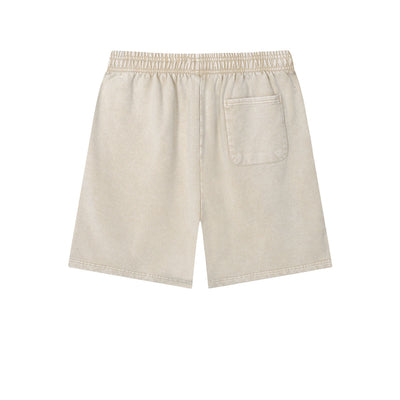 Vintage Washed Relaxed Fit Casual Sweat Shorts