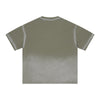 Bold Gradient Fade Oversized Design T-Shirt