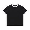 Crew Neck Boxy Fit Ringer Tee 6.6oz