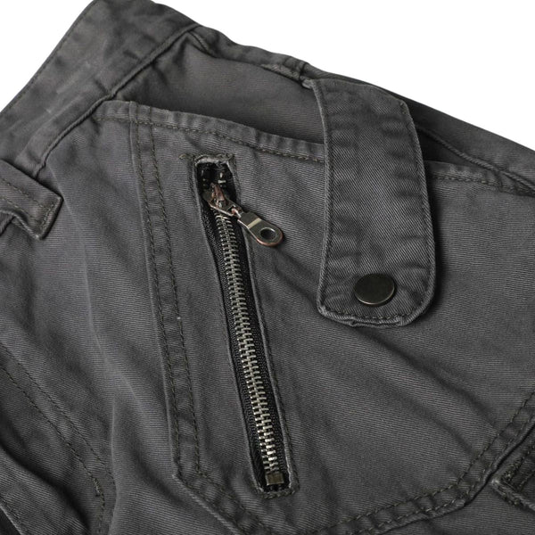 Vintage Multi-Pocket Wide Leg Cargo Pants