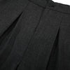 Vintage Draped Pleated Bermuda Shorts