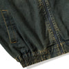 Vintage  Wash Sleeveless Bomber Vest