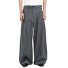 Plaid Wide-Leg Relaxed Baggy Unisex Casual Trousers