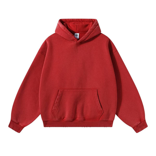 Heavyweight Washed Fleece Hoodie