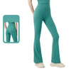 Buttery-Soft High Waist Flare Leggings for Women Tummy Control Workout Pants