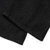 Minimalist Wide Leg Black Jeans