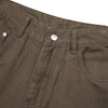 Retro Washed Baggy Straight-Leg Bermuda Shorts