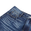 Vintage Washed Wide Leg Denim Shorts