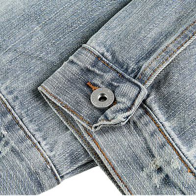 Retro Men's Spring&autumn High-smart Cool Denim Jacket