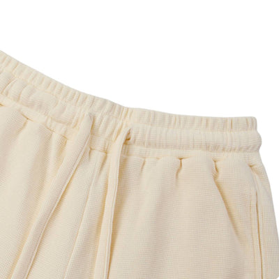 330G Cotton Blend Athletic Casual Waffle Shorts