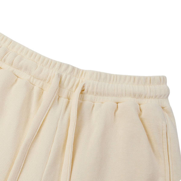 330G Cotton Blend Athletic Casual Waffle Shorts