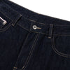 Vintage Loose Straight-Leg Denim Bermuda Shorts