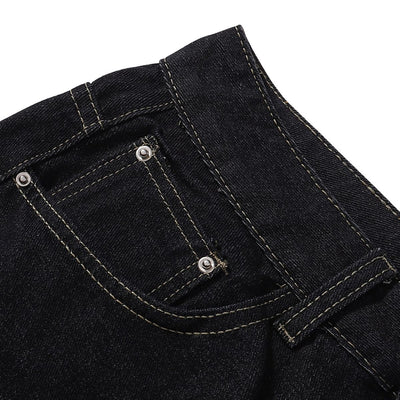 Deep Indigo Skate Fit Denim Shorts