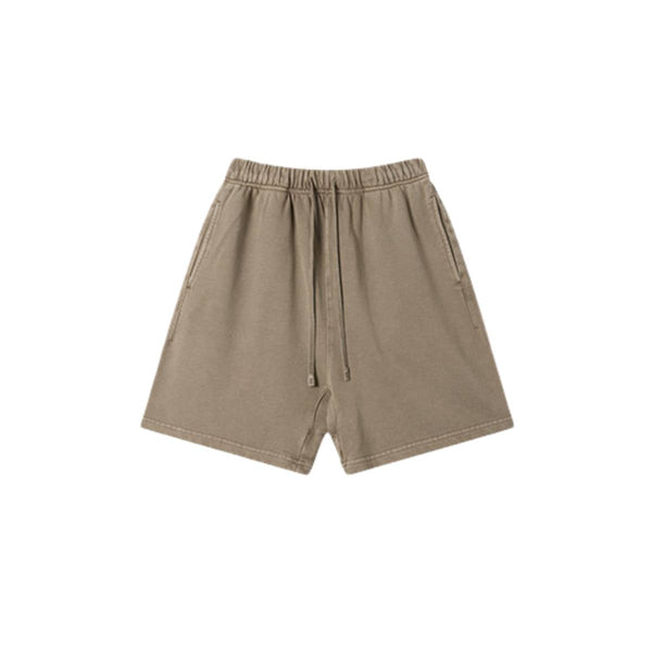 Vintage Fade Oversized Cotton Shorts