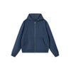 Vintage Boxy Full Zip Hooded Sweatshirt