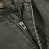 Men's Distressed Washed Denim Cargo Pants Punk Street Loose Zipper