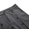 Vintage Pinstripe Wide Leg Cropped Trousers