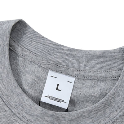 3D Panel Cotton Oversized T-Shirt
