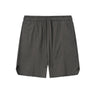 Premium Waffle Knit Side-Slit Shorts