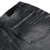 Vintage Washed Black Flared Denim Jeans