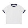 Crew Neck Boxy Fit Ringer Tee 220gsm