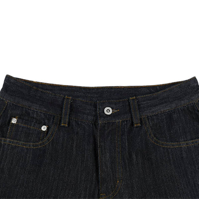 Vintage Embroidered Baggy Denim Jeans