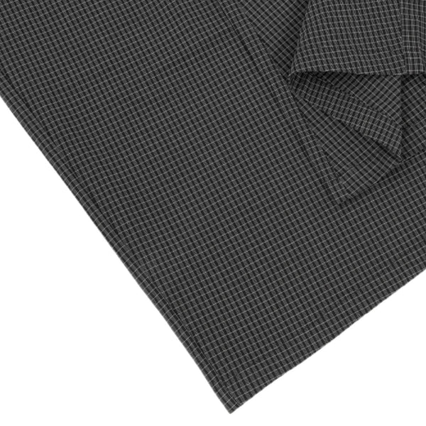 Striped Check Patchwork Relaxed Wide-Leg Lounge Pants
