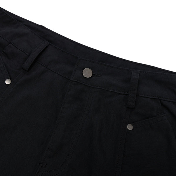 Rivet Detail Baggy Bermuda Cargo Streetwear Denim Pants Shorts