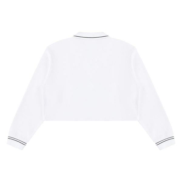410G Heavyweight Cotton Cropped Sweatshirt | Coverstitch Detail Street Pullover