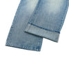 Medium Blue 3D-Whisker Baggy Jeans