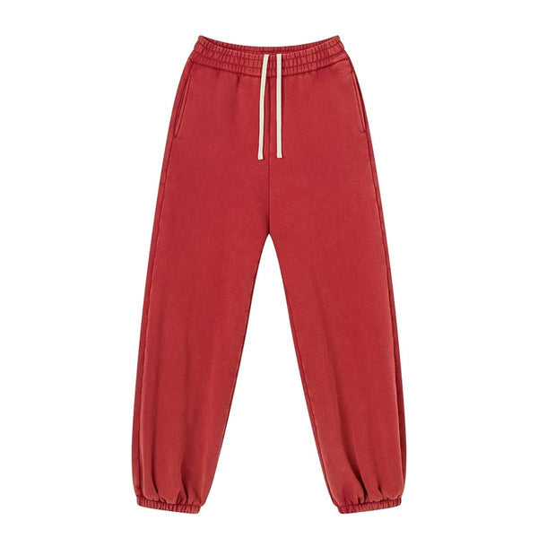 Oversized Snow Wash Fleece Joggers